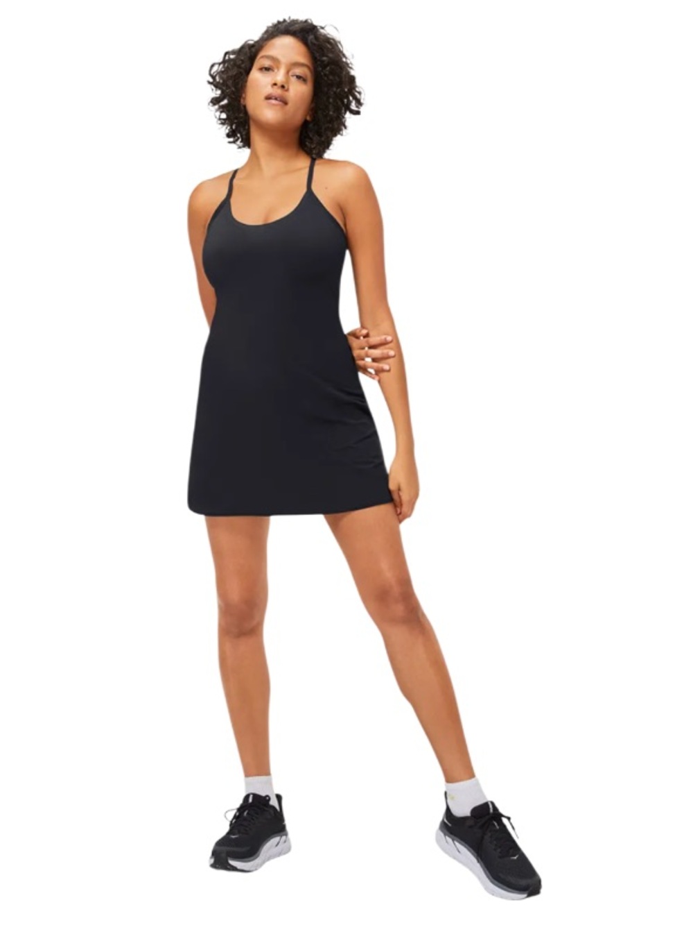 Outdoor Voices The Exercise Dress in Black